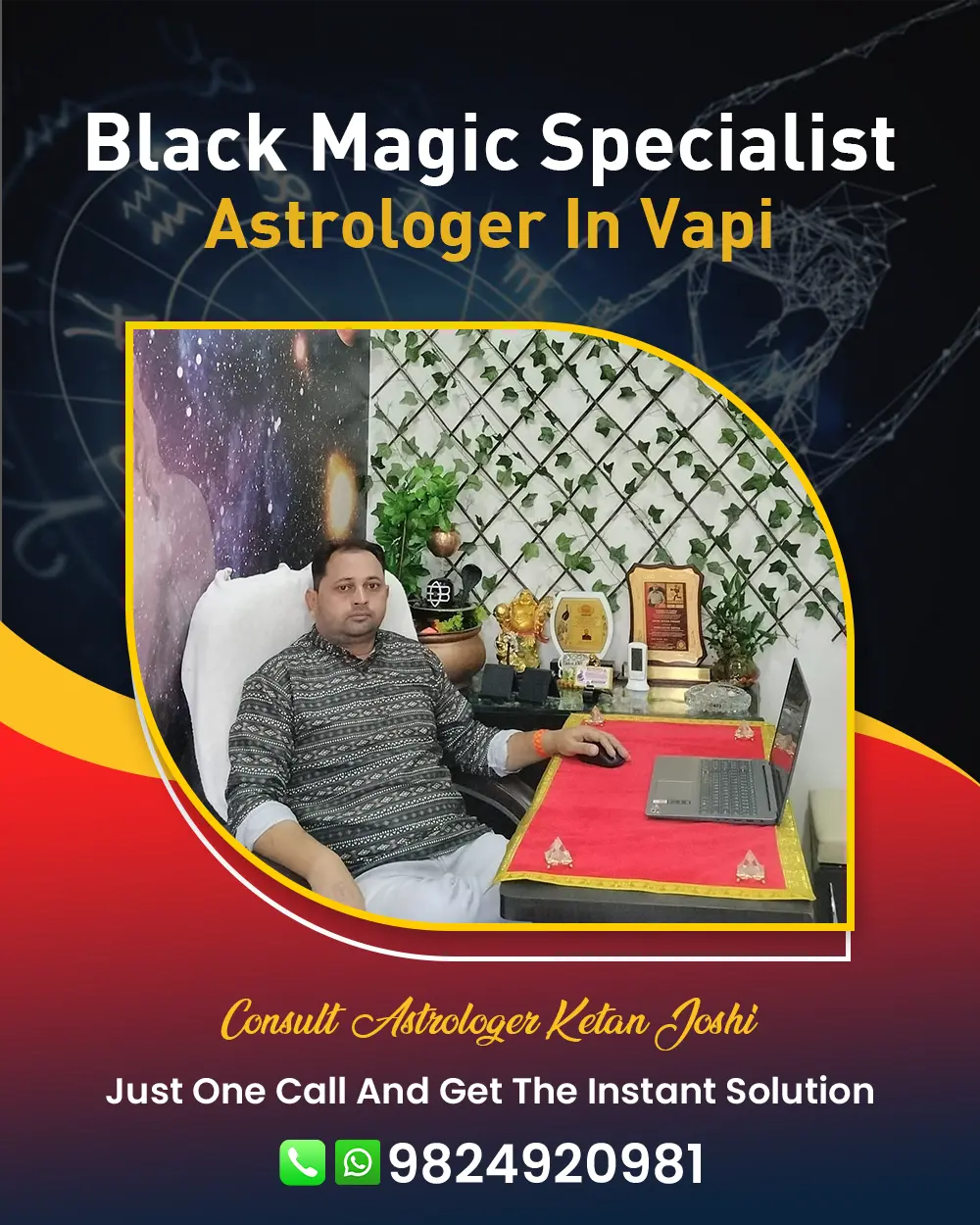 Black Magic Specialist Astrologer In Vapi