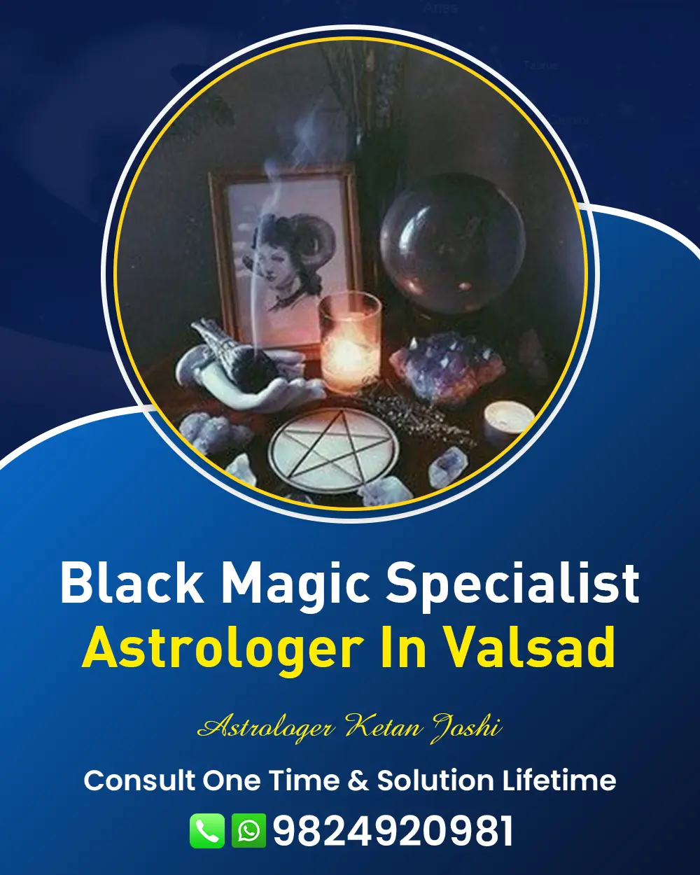 Black Magic Specialist Astrologer In Vapi