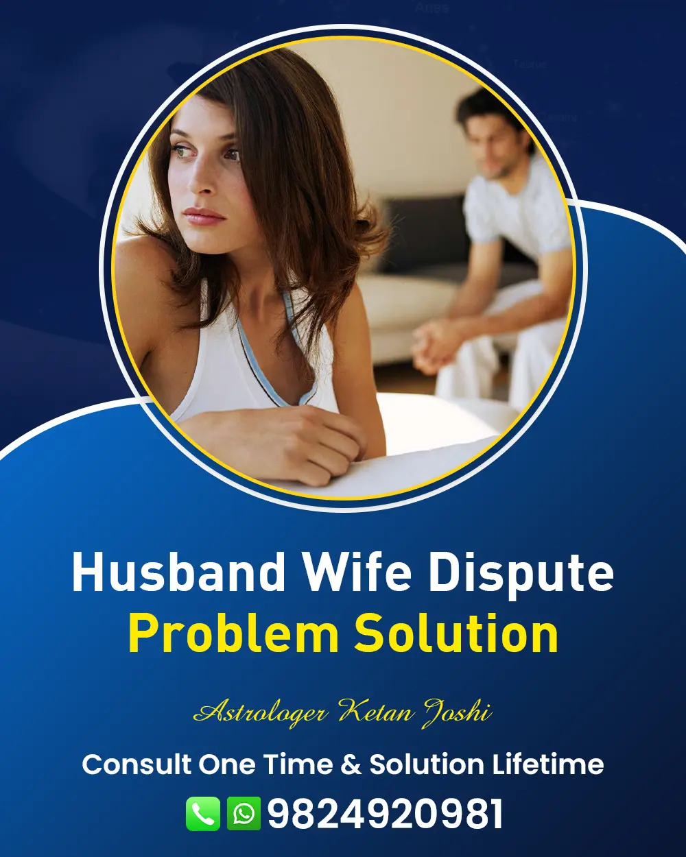 Husband Wife Problem Solution Astrologer In Dhanera