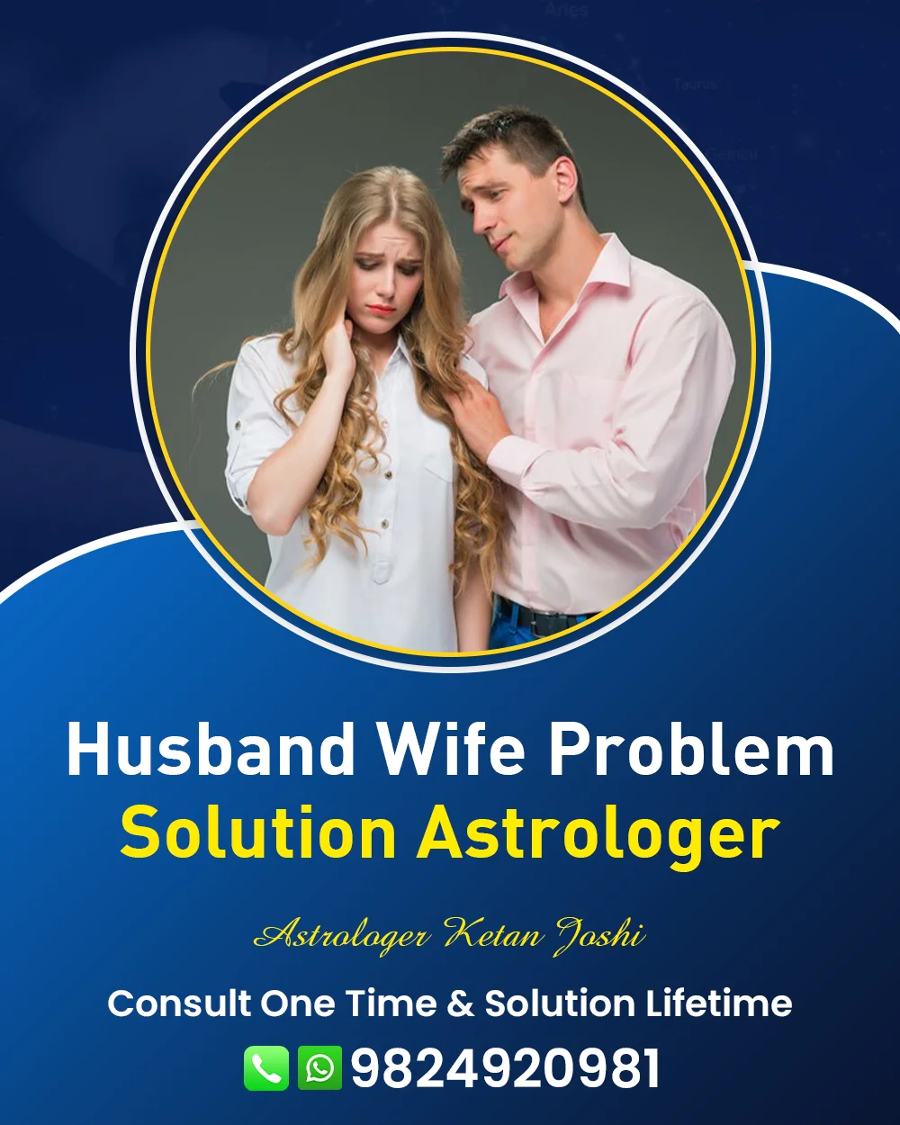 Husband Wife Problem Solution Astrologer In Panchkula