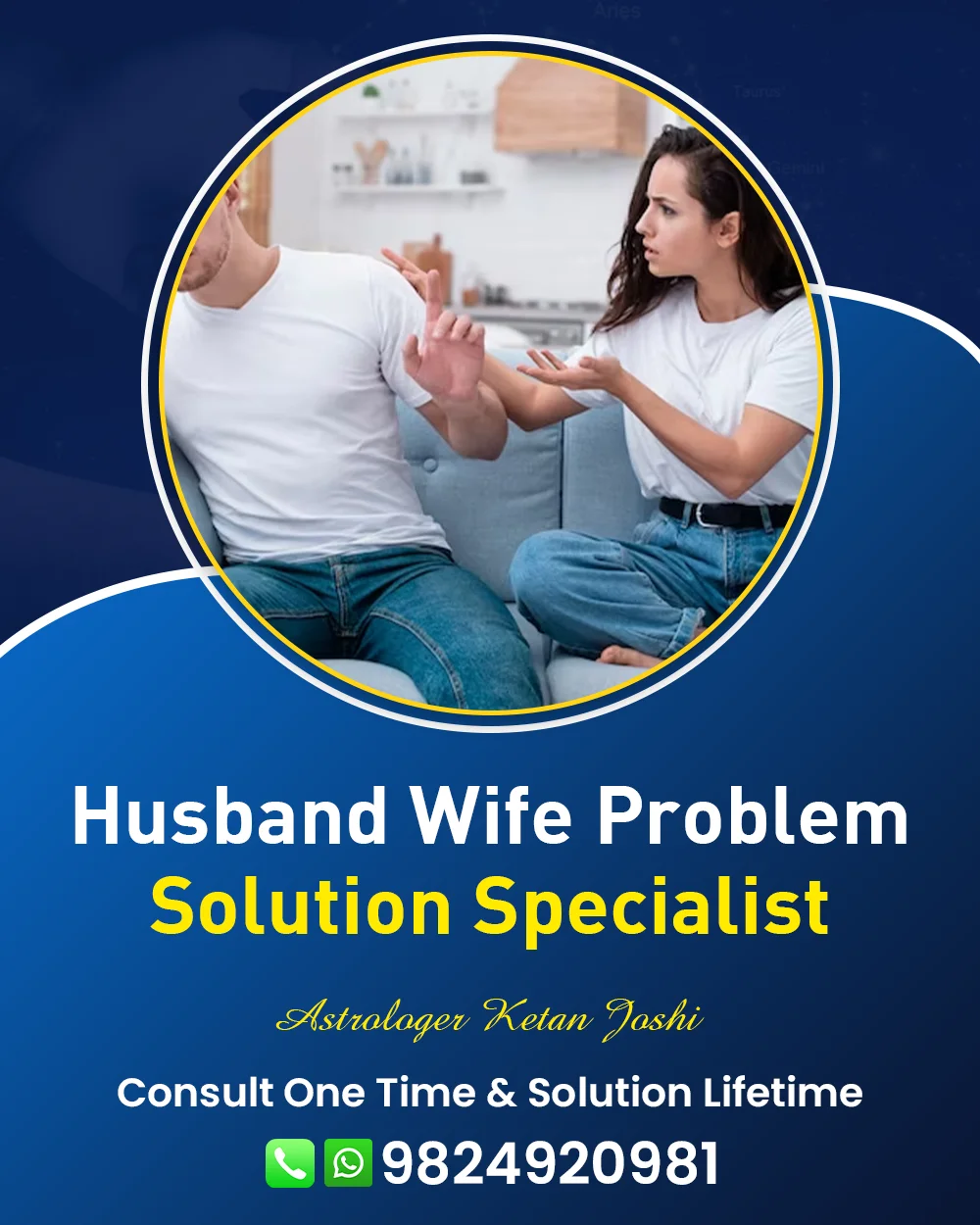 Husband Wife Problem Solution Astrologer In Meerut