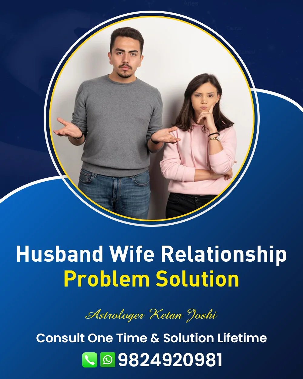 Husband Wife Problem Solution Astrologer In Jodhpur