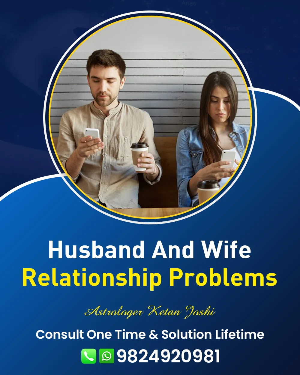 Husband Wife Problem Solution Astrologer In Faridabad